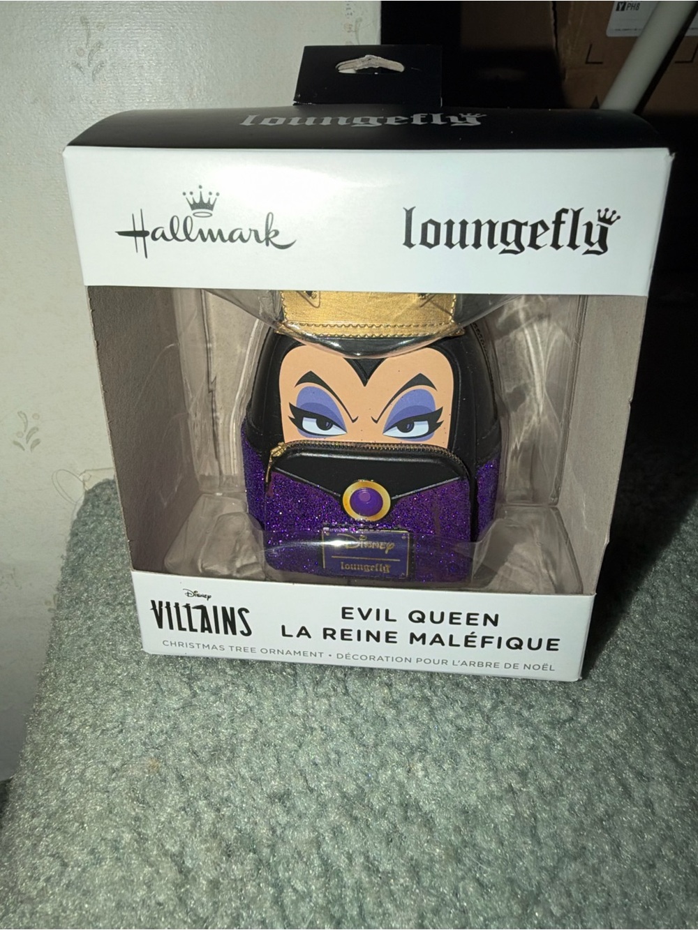 Evil Queen Loungefly Backpack Christmas Ornament